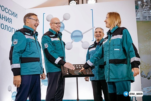 Дмитрий Чернышенко, Валерий Фальков, Александр Моор открыли Центр пилотирования полиолефиновых технологий на «ЗапСибНефтехиме»