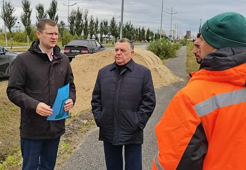 Депутаты Тюменской городской думы контролируют благоустройство в своих избирательных округах
