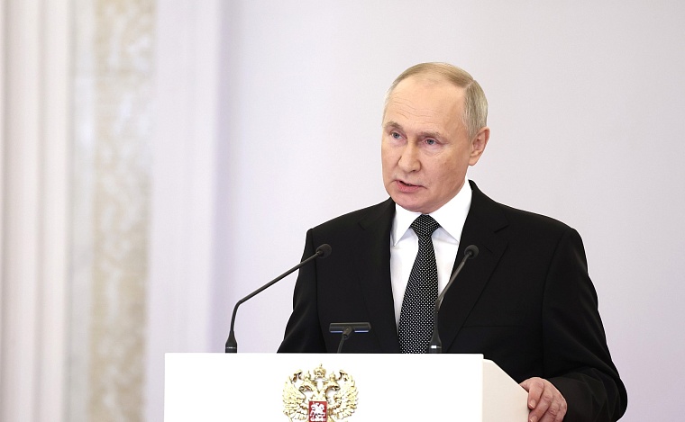 Началась прямая линия президента Владимира Путина