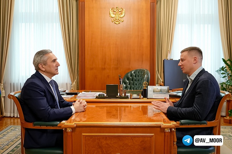 Александр Моор встретился с финалистом программы "Время героев"