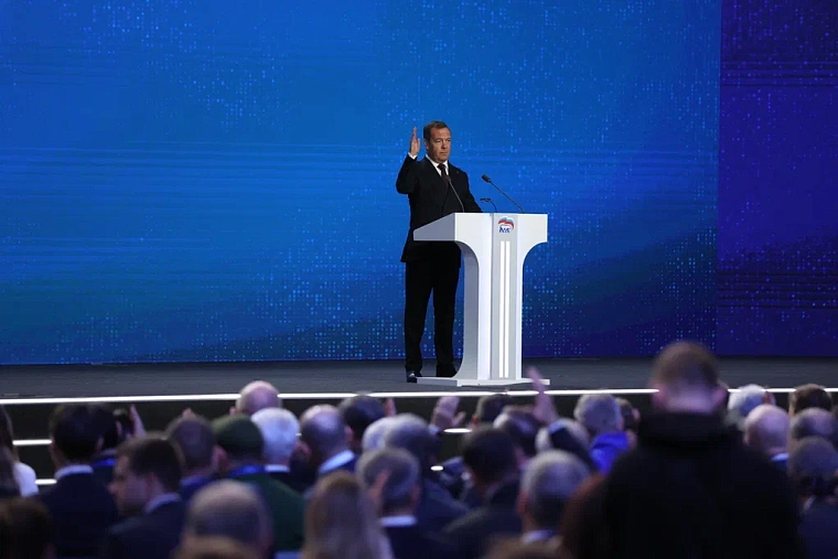 Путин выразил «Единой России» благодарность за поддержку