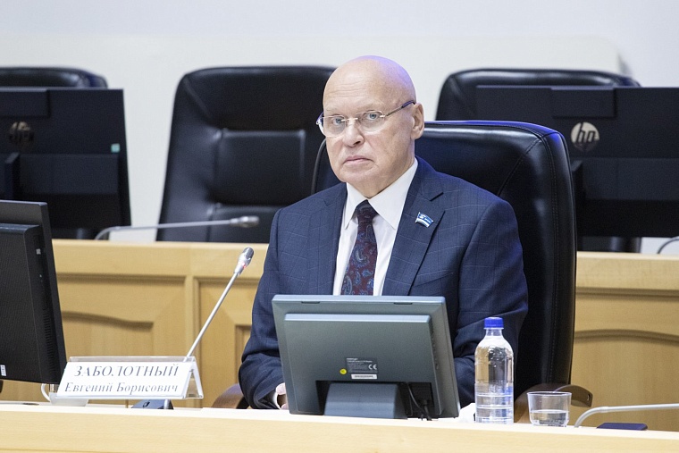 Председатель Тюменской городской думы Евгений Заболотный удостоен государственной награды