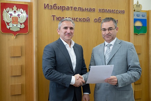 Александр Моор подал документы для выдвижения на должность губернатора Тюменской области