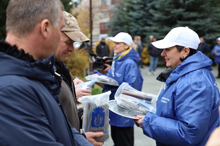 Сбор помощи бойцам идет в муниципалитетах Тюменского района