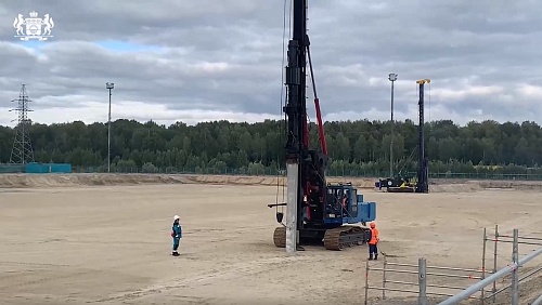 Александр Моор: Установлена первая свая в основание нового завода на тобольской промышленной площадке