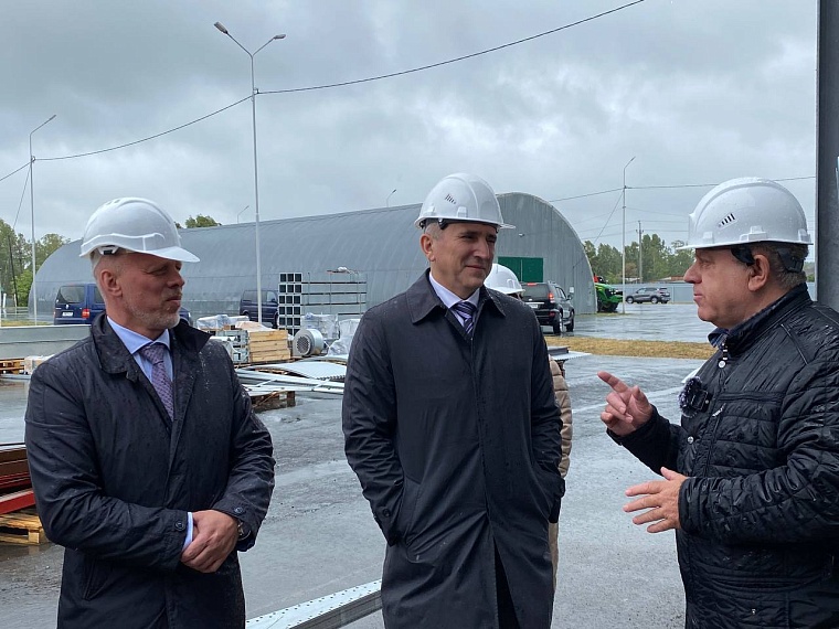 Александр Моор посетил заводоуковское агропромышленное предприятие