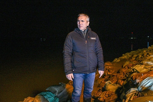 Александр Моор: Река Ишим прибывает на глазах