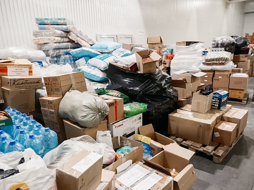 В Тобольске готовят к отправке бойцам седьмую партию гуманитарной помощи