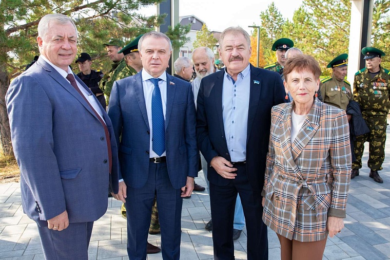 Евгений Заболотный на открытии парка Пограничников: Победа будет за нами