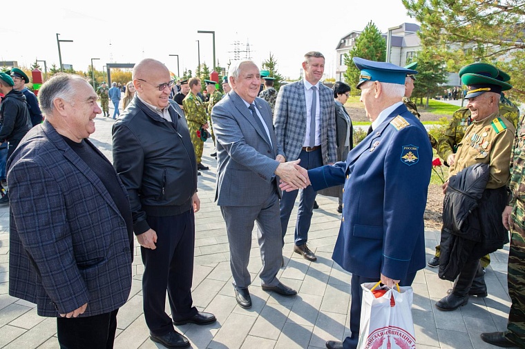 Евгений Заболотный на открытии парка Пограничников: Победа будет за нами