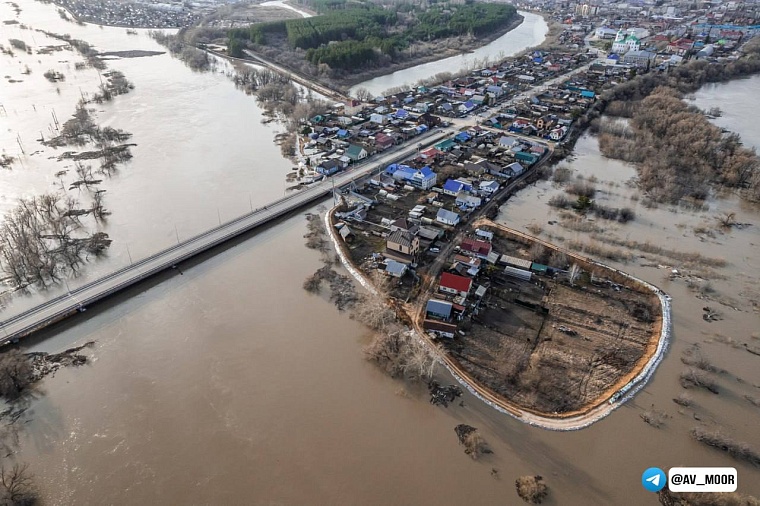 Александр Моор: Прирост воды на реке Ишим замедлился