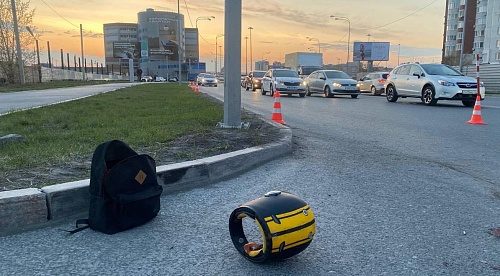 На улице 50 лет ВЛКСМ в Тюмени разбился 35-летний байкер