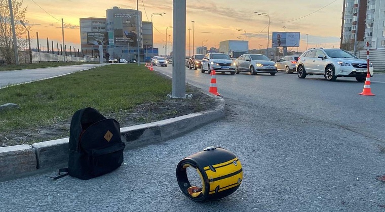 На улице 50 лет ВЛКСМ в Тюмени разбился 35-летний байкер