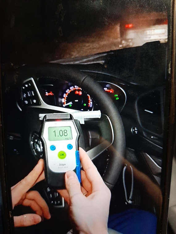 Выпил водки и поехал в соседнее село: под Заводоуковском задержан пьяный водитель