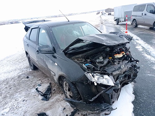 В ДТП на трассе Ишим - Казанское пострадали четыре человека