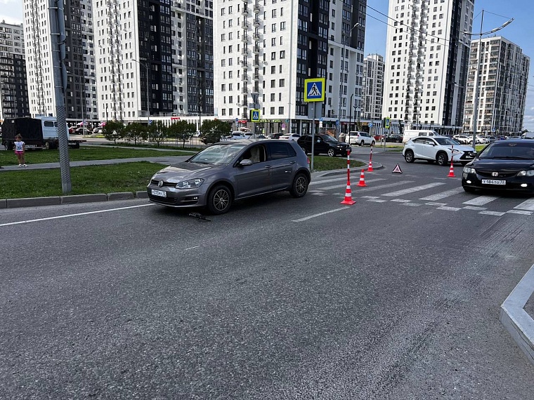 В Тюмени иномарка сбила 12-летнего школьника