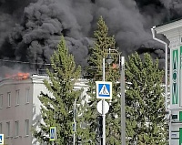 После пожара в ишимском торговом центре возбудили уголовное дело