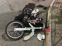 В Тюмени в ДТП попали велосипедист и мотоциклист