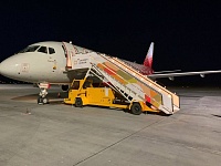 В Тобольске самолет вернулся в аэропорт после столкновения с птицами
