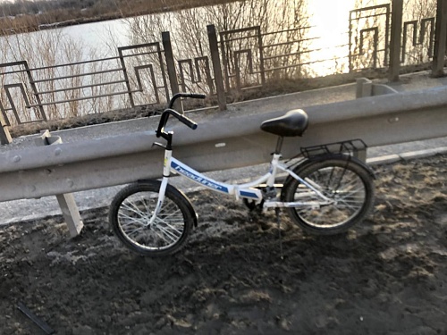 Тюменские автоинспекторы зафиксировали первое в 2025 году ДТП с ребенком-велосипедистом