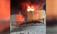 В Тюменской области ликвидировали пожар на нефтебазе