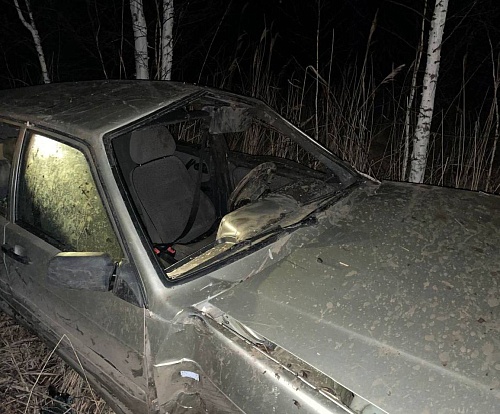 В Омутинском районе четверо школьников попали в ДТП