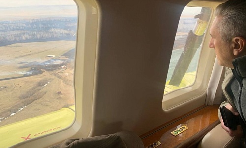 Несколько жилых и нежилых строений пострадали от огня в Бердюжском районе