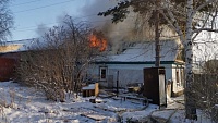 В Оренбургской области на пожаре в жилом доме погибли трое детей