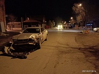 Пьяный лихач на «Тойоте» врезался в «уазик» на улице Щербакова