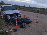 Подросток на мотоцикле стал жертвой ДТП в Тюменской области