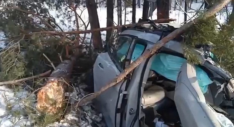 24-летняя девушка разбилась в Порше в страшной аварии под Тюменью