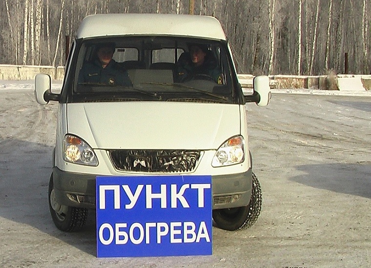 Тюменские пожарные не дали замерзнуть женщине, у которой на трассе сломалась машина