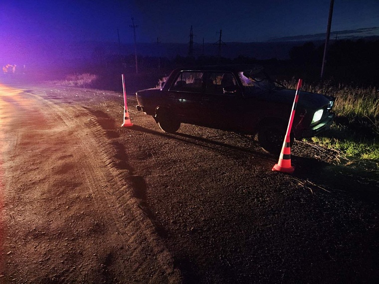 Под Заводоуковском пьяный бесправник в темноте насмерть сбил пешехода