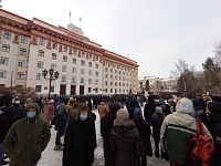 В Тюменские суды поступило 16 протоколов на митингующих