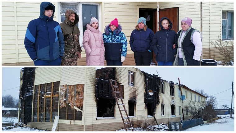 "Поселились в бане...": погорельцы в Мальково лишились единственного жилья