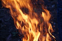 В Тюмени на пожаре погиб человек