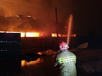 Огонь пытались остановить еще в лесу: подробности пожара в Успенке