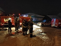 СК сообщает о семи погибших при пожаре в Боровском, возбуждено уголовное дело