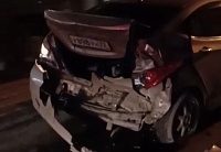 В Антипино пьяный на "паркетнике" врезался в Hyundai Solaris и пытался скрыться