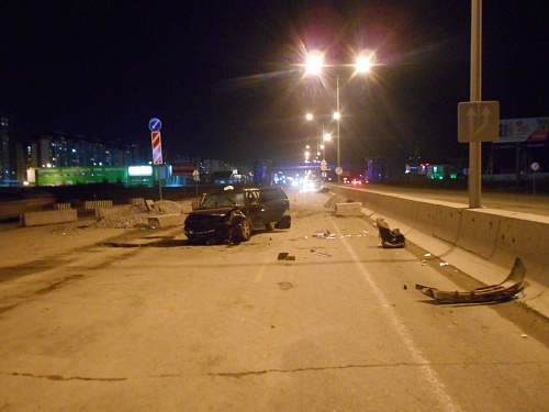 Авария на развязке Федюнинского: младенец погиб, трое в больнице