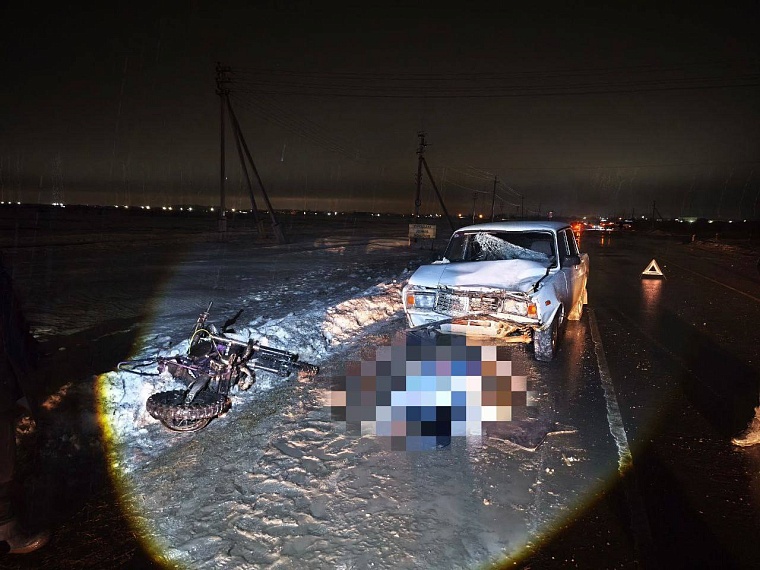 В ДТП в Тюменском районе погиб 17-летний пассажир питбайка