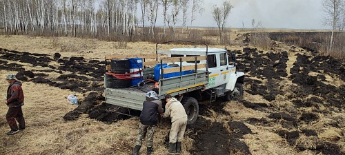 Село Готопутово в Тюменской области спасли от огня