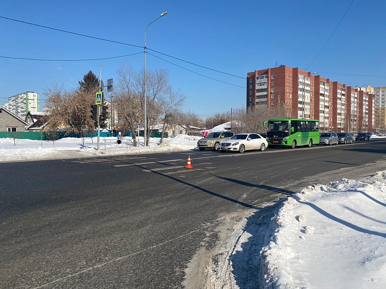 В Тюмени сбили  школьника на ул. Ватутина