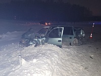 В ДТП на трассе Тюмень - Омск пострадала 16-летняя девушка, водитель сбежал
