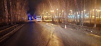 На Старотобольском тракте автобус сбил мужчину