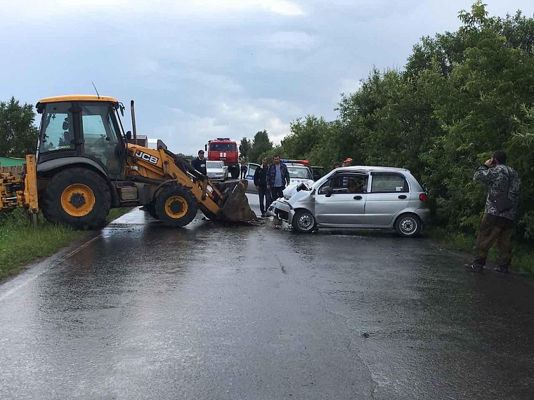 Компания молодых людей на «Шевроле» закончила вояж в больнице