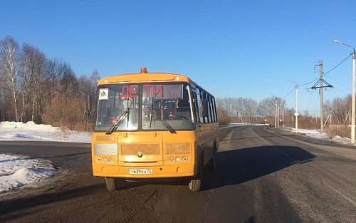 В Тюменской области за рулем школьного автобуса поймали пьяного водителя
