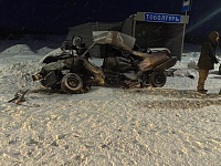 Двое погибли в ДТП на трассе Тюмень - Ханты-Мансийск