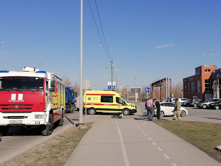 В Тюмени пьяный водитель электросамоката стал виновником ДТП