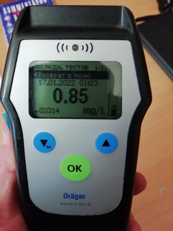 В Тюменской области задержали за рулем пьяного подростка на чужой машине без номеров